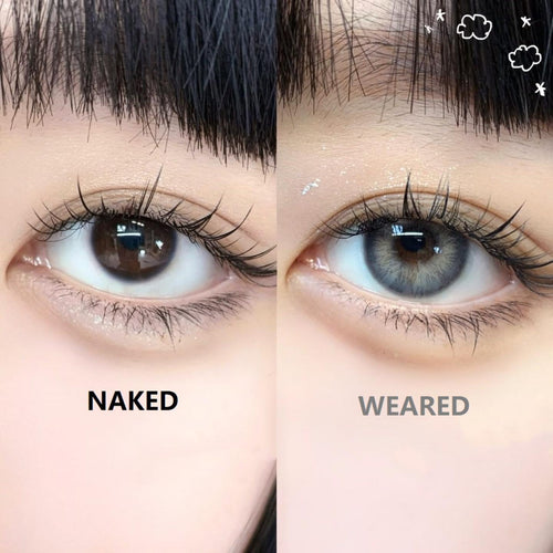 ALHUI Xiyoulens 14.20mm Gray Colored Contact Lenses (6 Months Wear)