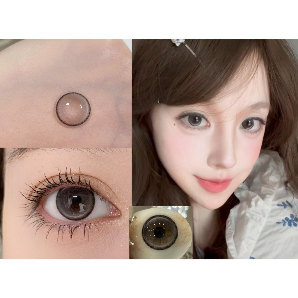 Kính áp tròng màu xám HSXQING thestarlens 14.20mm (Thời hạn sử dụng 6 tháng)