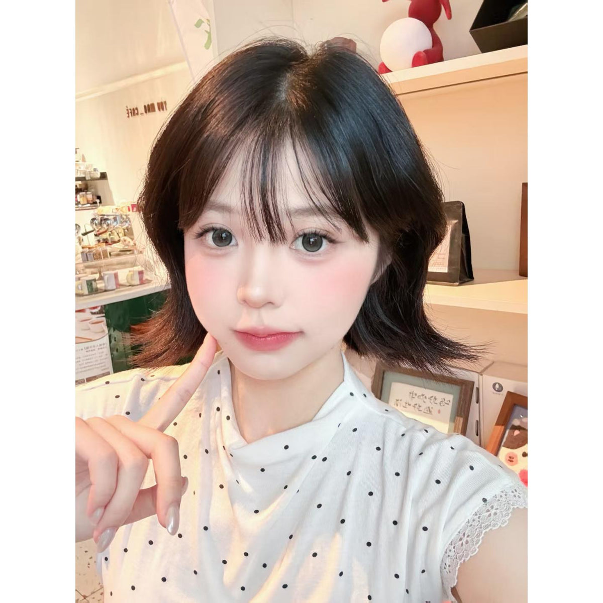 Kính áp tròng màu FQSONG MimiPark 14.20mm màu xanh lá (thời hạn sử dụng 6 tháng)