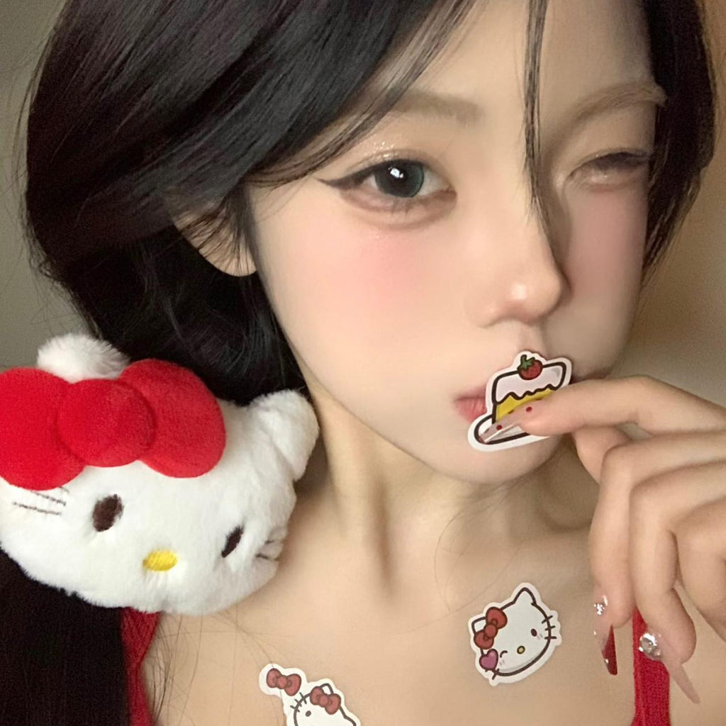 TQXGOU BOOSCON 14.20mm Green Colored Contact Lenses (6 Months Wear)