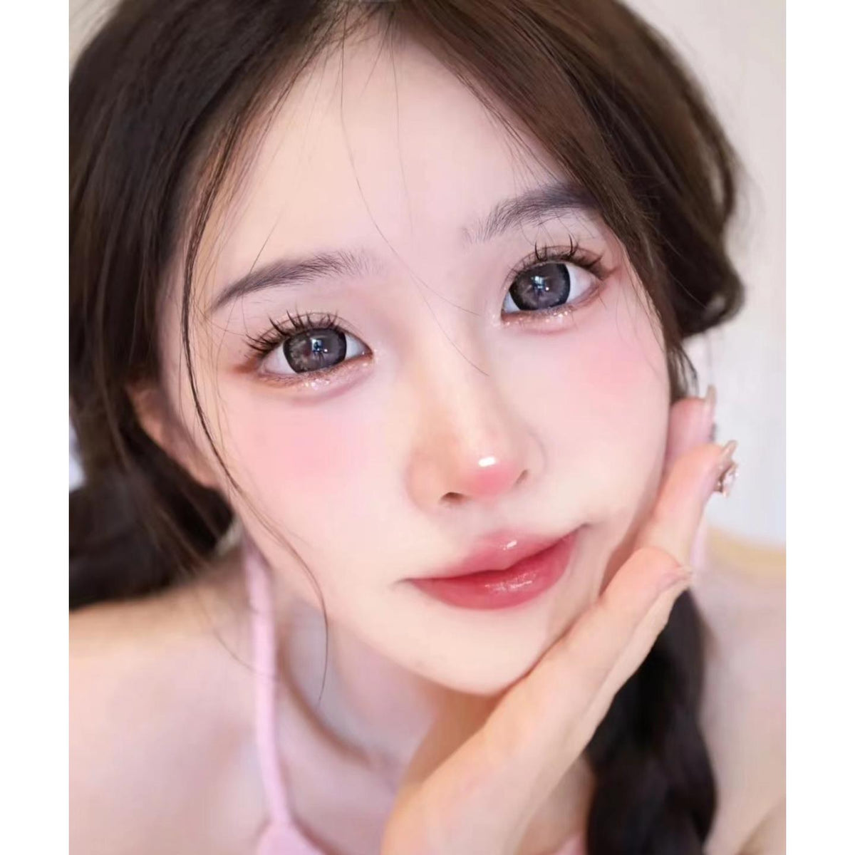 BSJLV Xiyoulens 14.50mm Green Colored Contact Lenses (6 Months Wear)