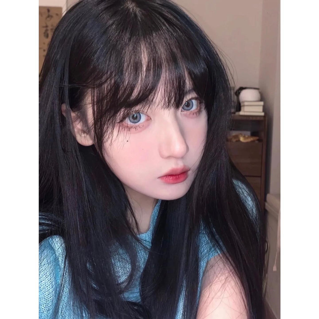 LYPIAN Xiyoulens 14.20mm Blue Colored Contact Lenses (6 Months Wear)