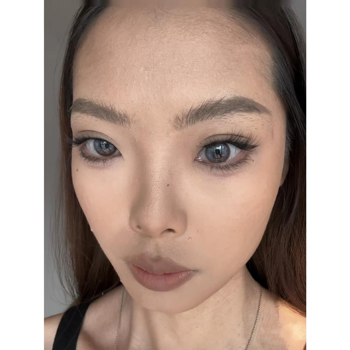 YLIN Xiyoulens 14.20mm Grey Colored Contact Lenses (6 Months Wear)