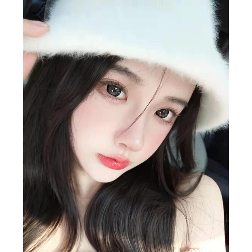 DNNPIAN Xiyoulens 14.50mm Black Colored Contact Lenses (6 Months Wear)