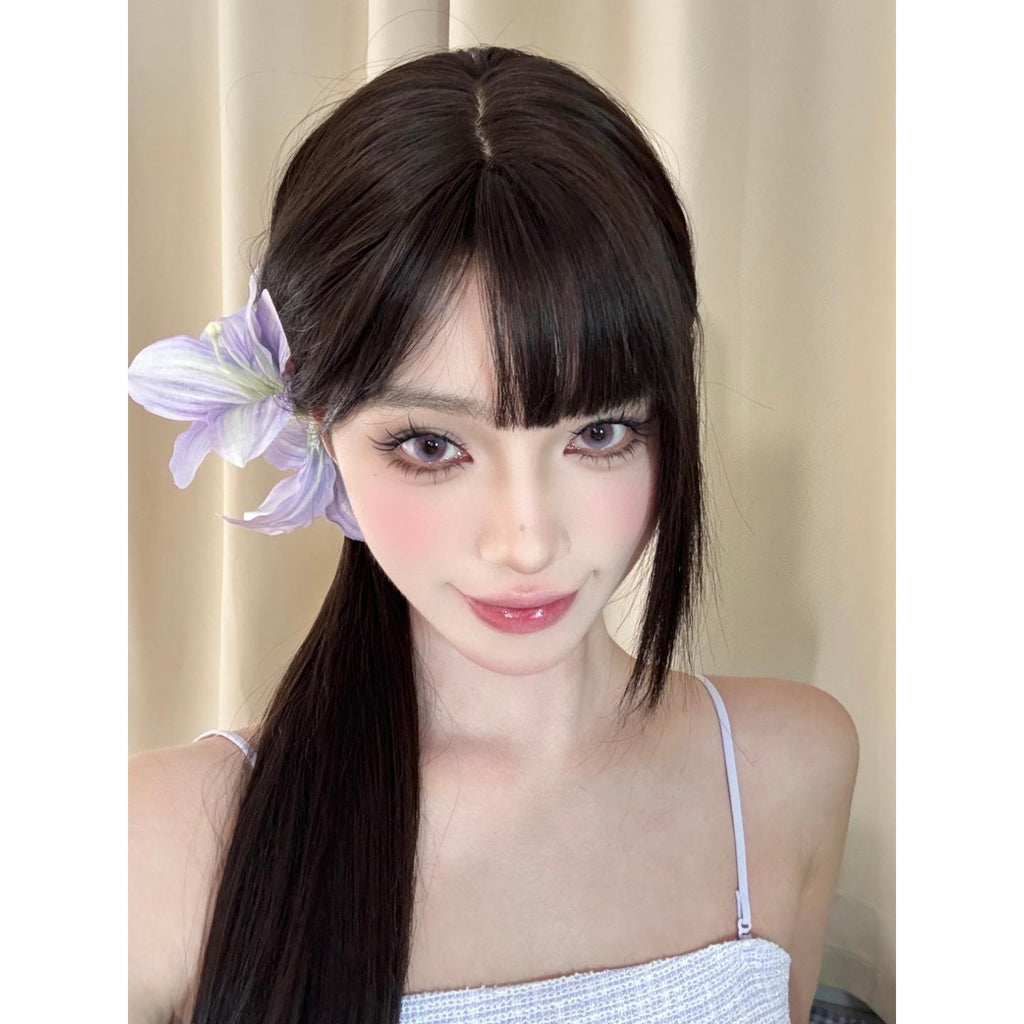 MNHHAI thestarlens คอนแทคเลนส์สีม่วง ขนาด 14.50 มม. (แบบราย 6 เดือน)