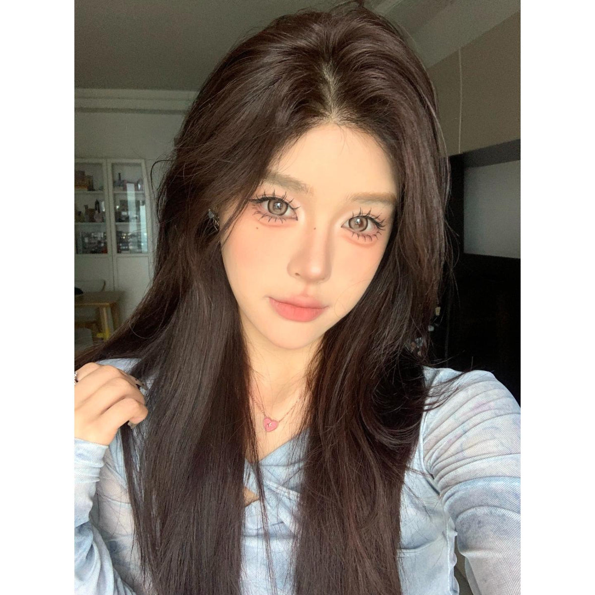 DYMMEI thestarlens 14.50mm Brown Colored Contact Lenses (6 Months Wear)