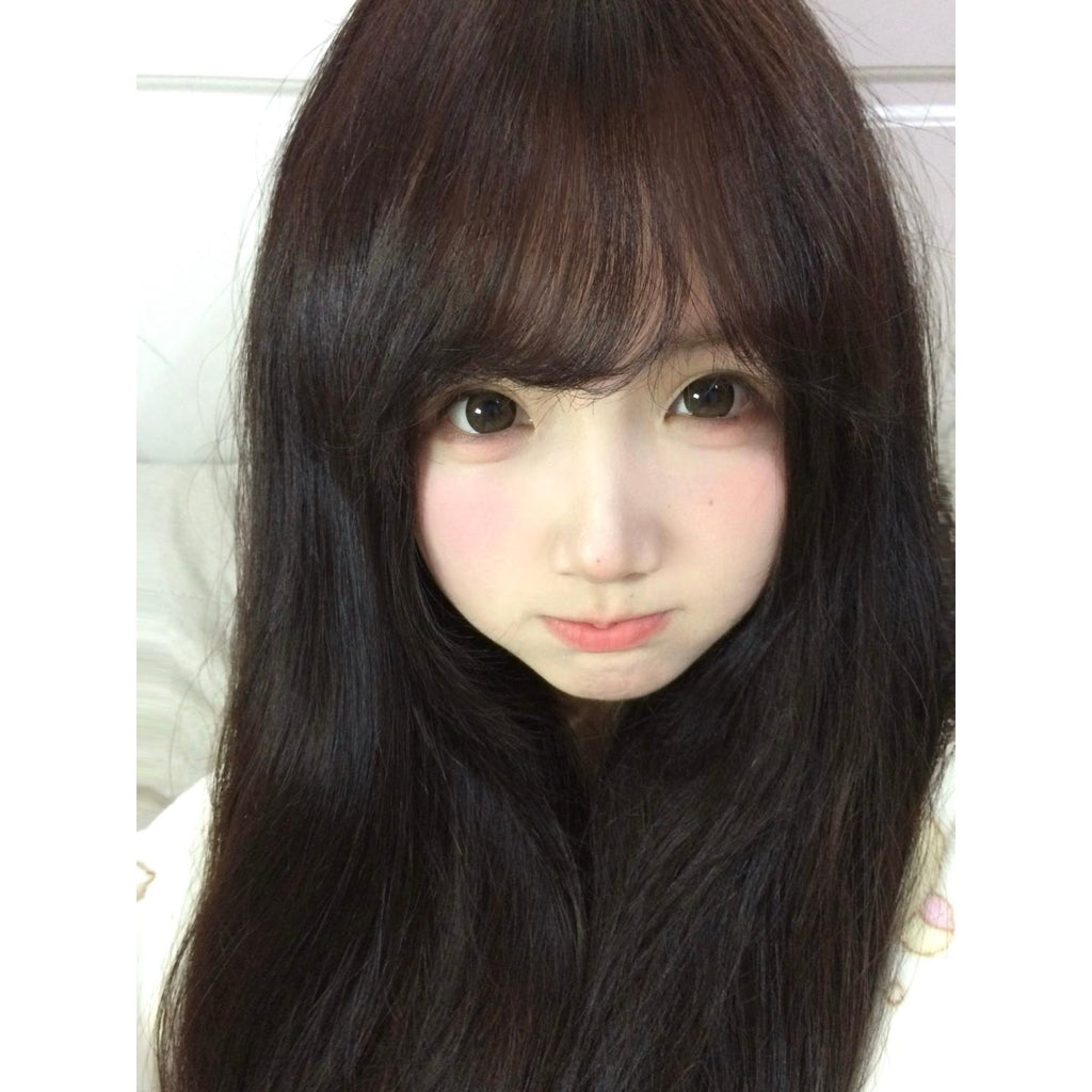 CDNYSHUANG OBALEN 14.50mm Brown Colored Contact Lenses (6 Months Wear)