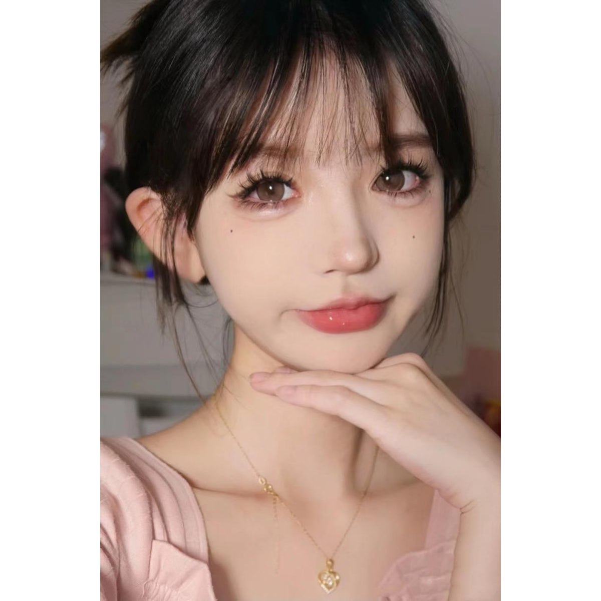 RSTZI FLLYCON 14.50mm Brown Colored Contact Lenses (6 Months Wear)
