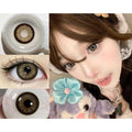 TEQI Xiyoulens 14.50mm Grey Colored Contact Lenses (6 Months Wear)