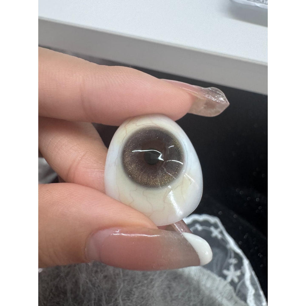 JMQJIN thestarlens 14.20mm Grey Colored Contact Lenses (6 Months Wear)