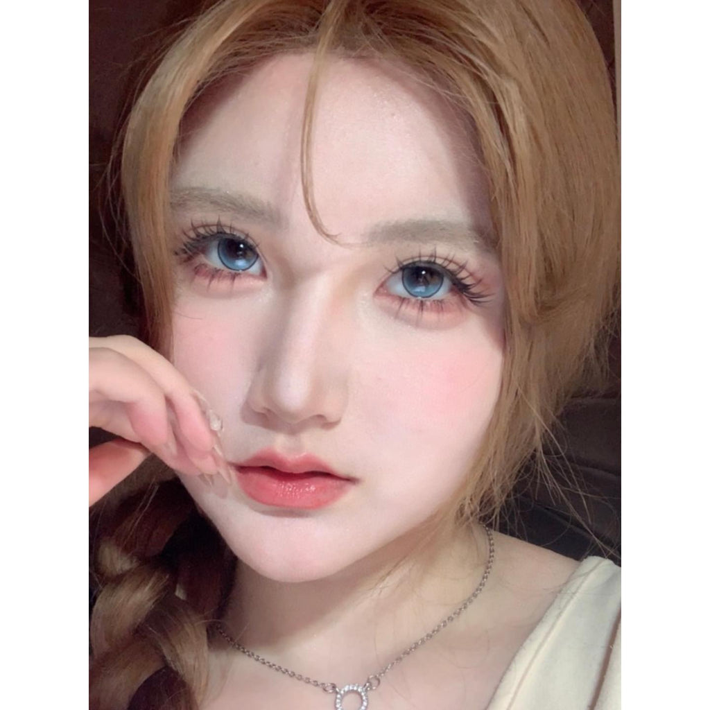 Kính áp tròng màu LDBLSI Xiyoulens 14.50mm màu xanh dương (Thời hạn sử dụng 6 tháng)