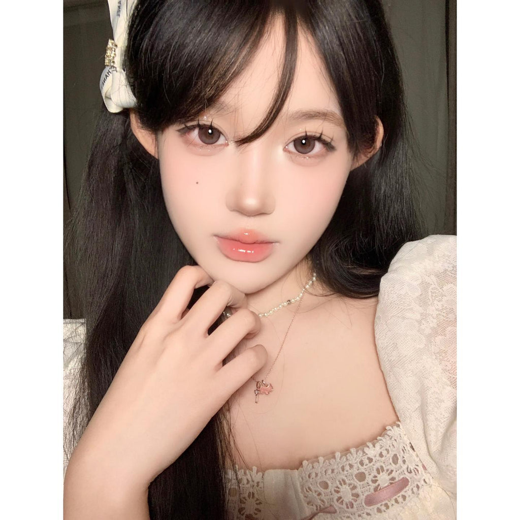 BSKMGUI JONCON 14.20mm Pink Colored Contact Lenses (6 Months Wear)
