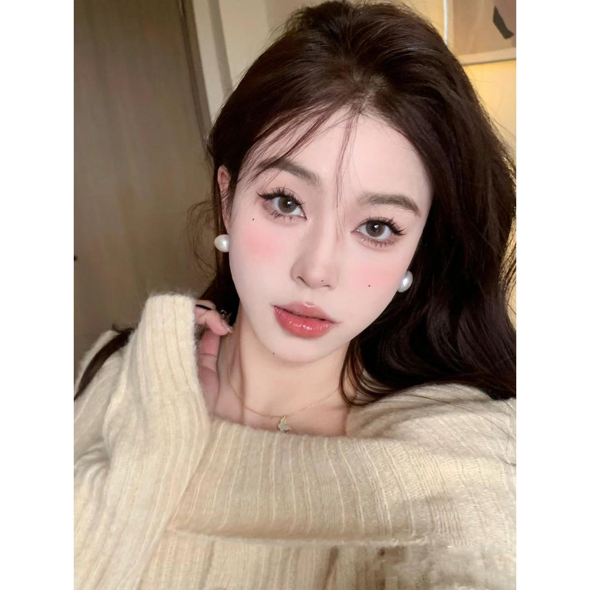 NXXING OVOLOOK 14.20mm Brown Colored Contact Lenses (6 Months Wear)