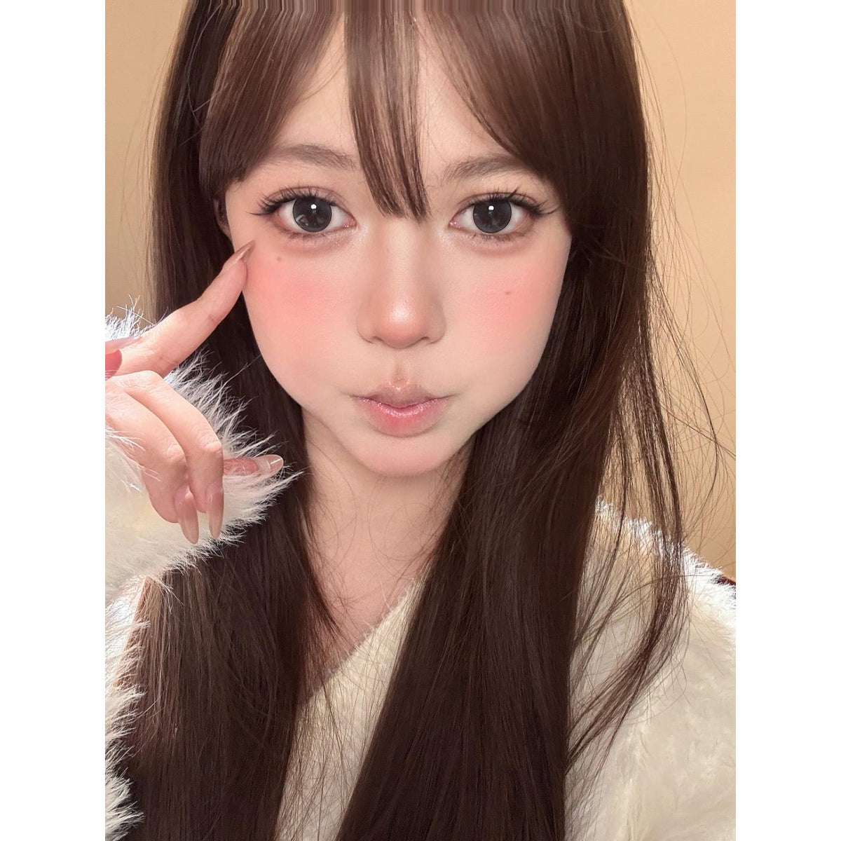 QQTANG thestarlens 14.20mm Grey Colored Contact Lenses (6 Months Wear)