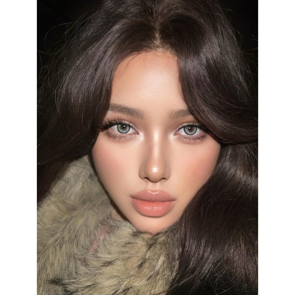 YMQJIN Serltyca คอนแทคเลนส์สีเทา ขนาด 14.20 มม. (ชนิดใส่ได้ 6 เดือน)