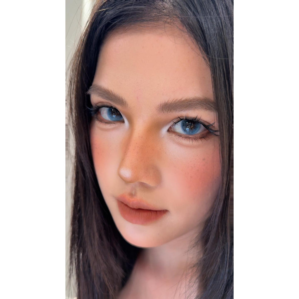 BLLAN thestarlens 14.50mm Blue Colored Contact Lenses (6 Months Wear)