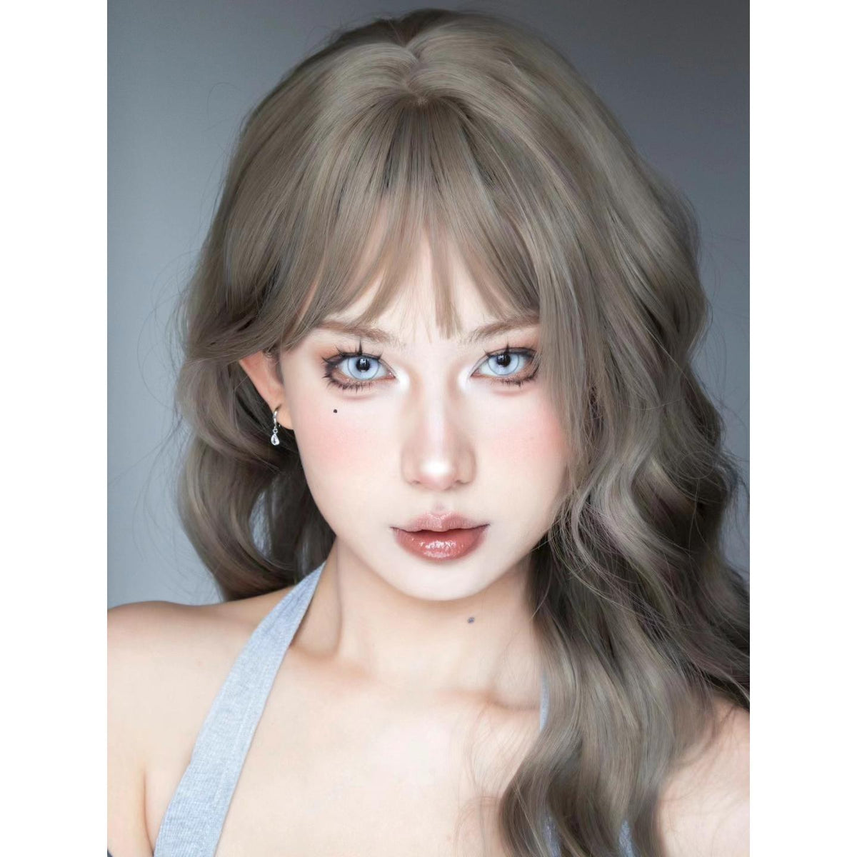 BYGUANG Xiyoulens คอนแทคเลนส์สีเทา ขนาด 14.50 มม. (ระยะเวลาการใช้งาน 6 เดือน)