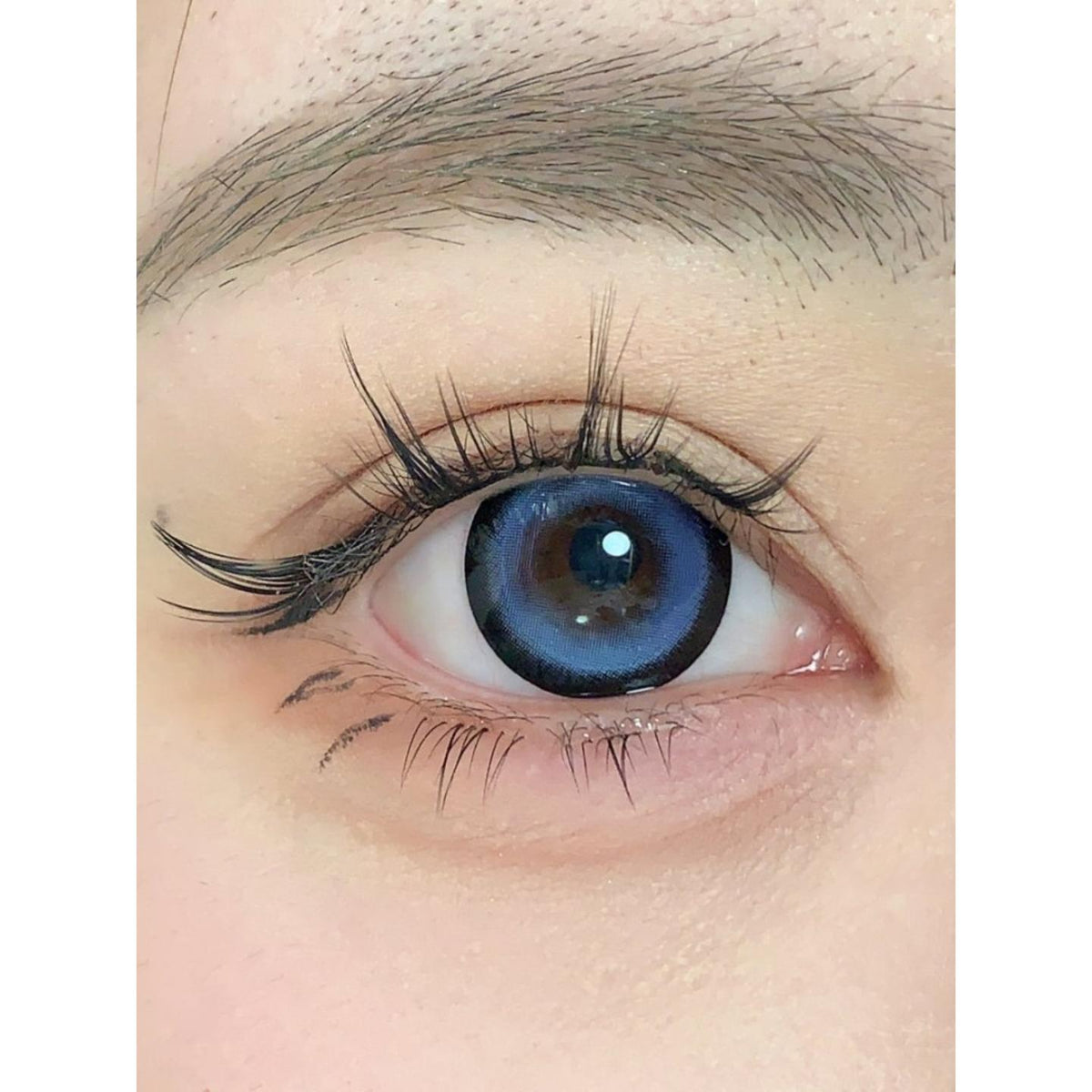 BOWWA OBALEN 14.50mm Blue Colored Contact Lenses (6 Months Wear)