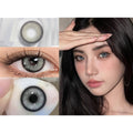 BLKYZHU Xiyoulens 14.20mm Grey Colored Contact Lenses (6 Months Wear)