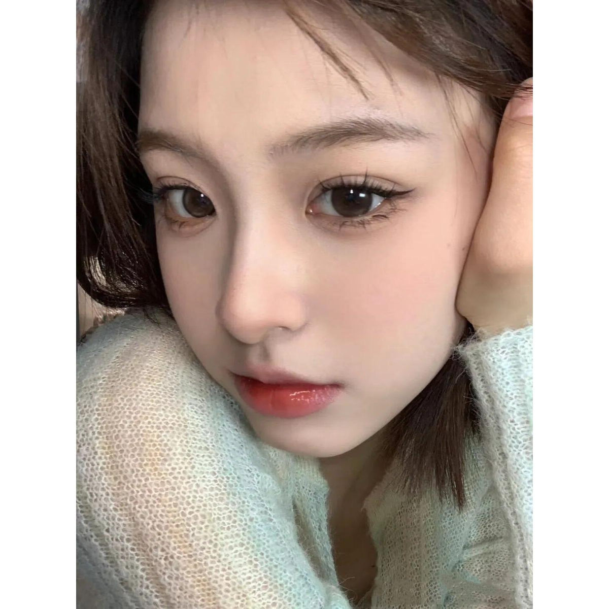 NYLMI OVOLOOK 14.20mm Brown Colored Contact Lenses (6 Months Wear)