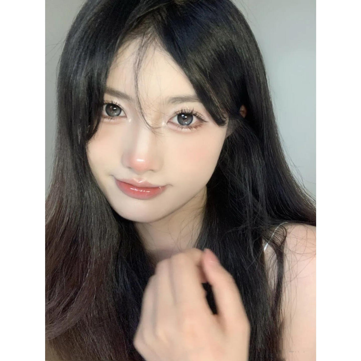 WXLMEI OVOLOOK 14.50mm Blue Colored Contact Lenses (6 Months Wear)