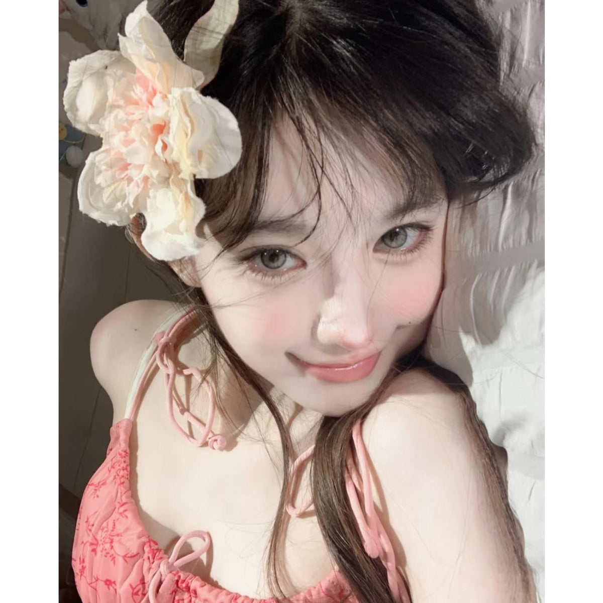 YWLLA FLLYCON 14.20mm Grey Colored Contact Lenses (6 Months Wear)