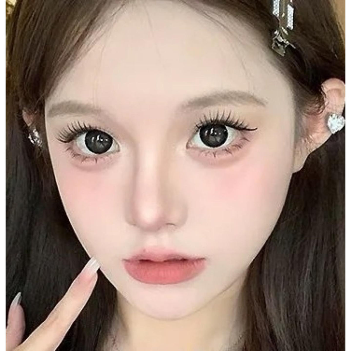 XYLLTA thestarlens 14.50mm Black Colored Contact Lenses (6 Months Wear)