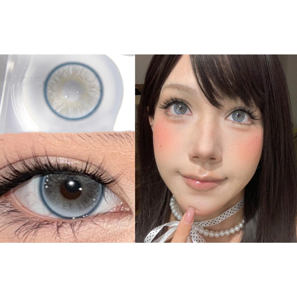 HLBLAN Serltyca 14.20mm Blue Colored Contact Lenses (6 Months Wear)