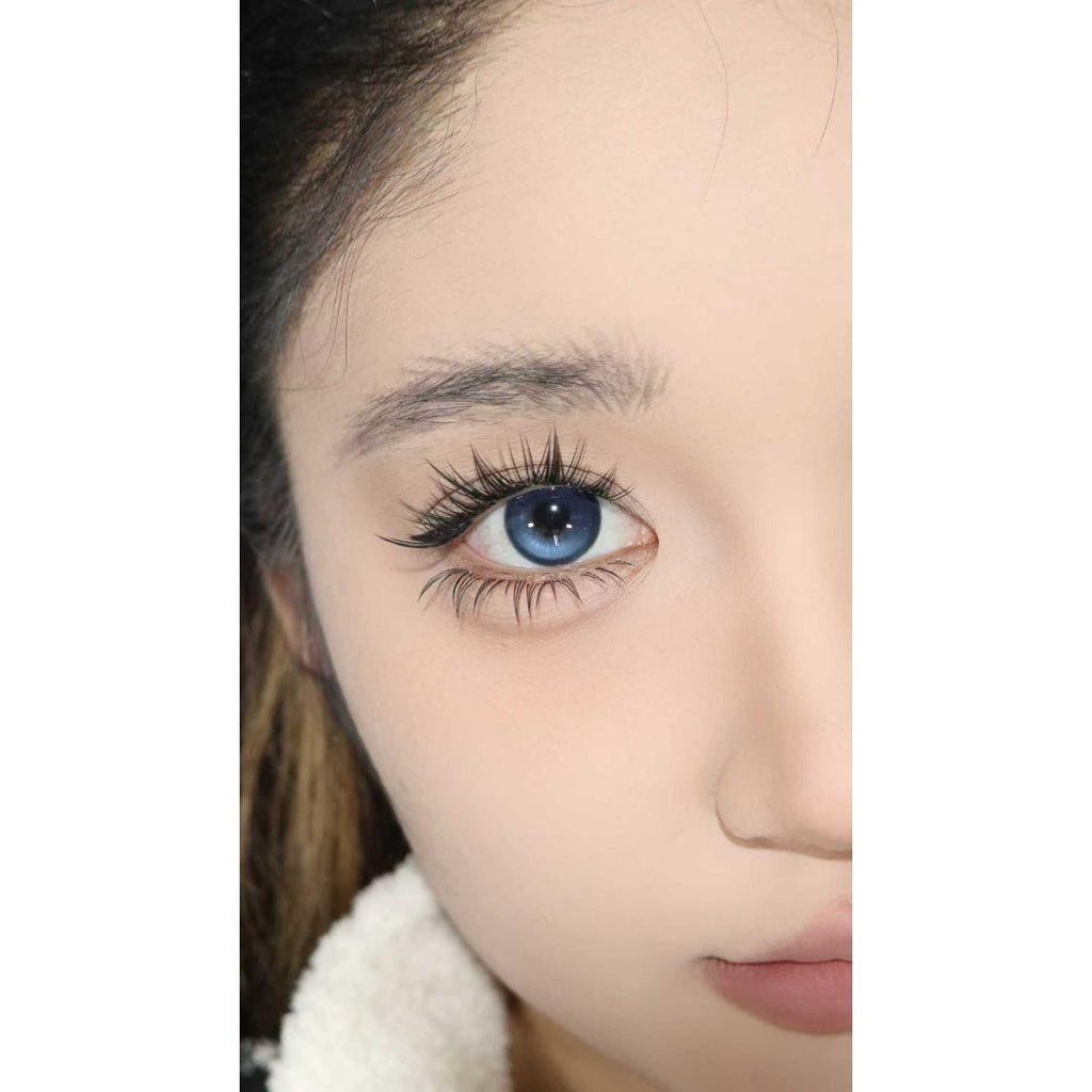 CDDZWWLAN OBALEN 14.50mm Blue Colored Contact Lenses (6 Months Wear)
