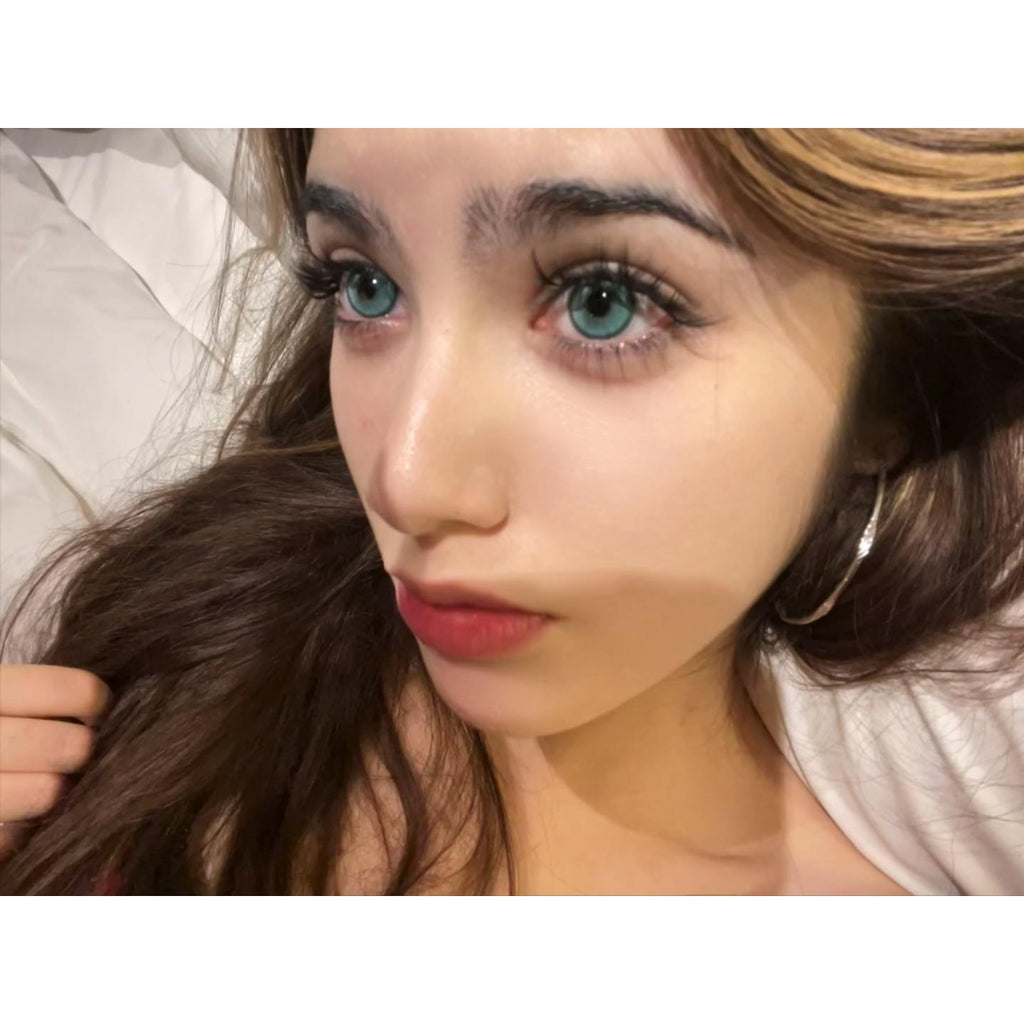 STYJLV Serltyca 14.20mm Green Colored Contact Lenses (6 Months Wear)