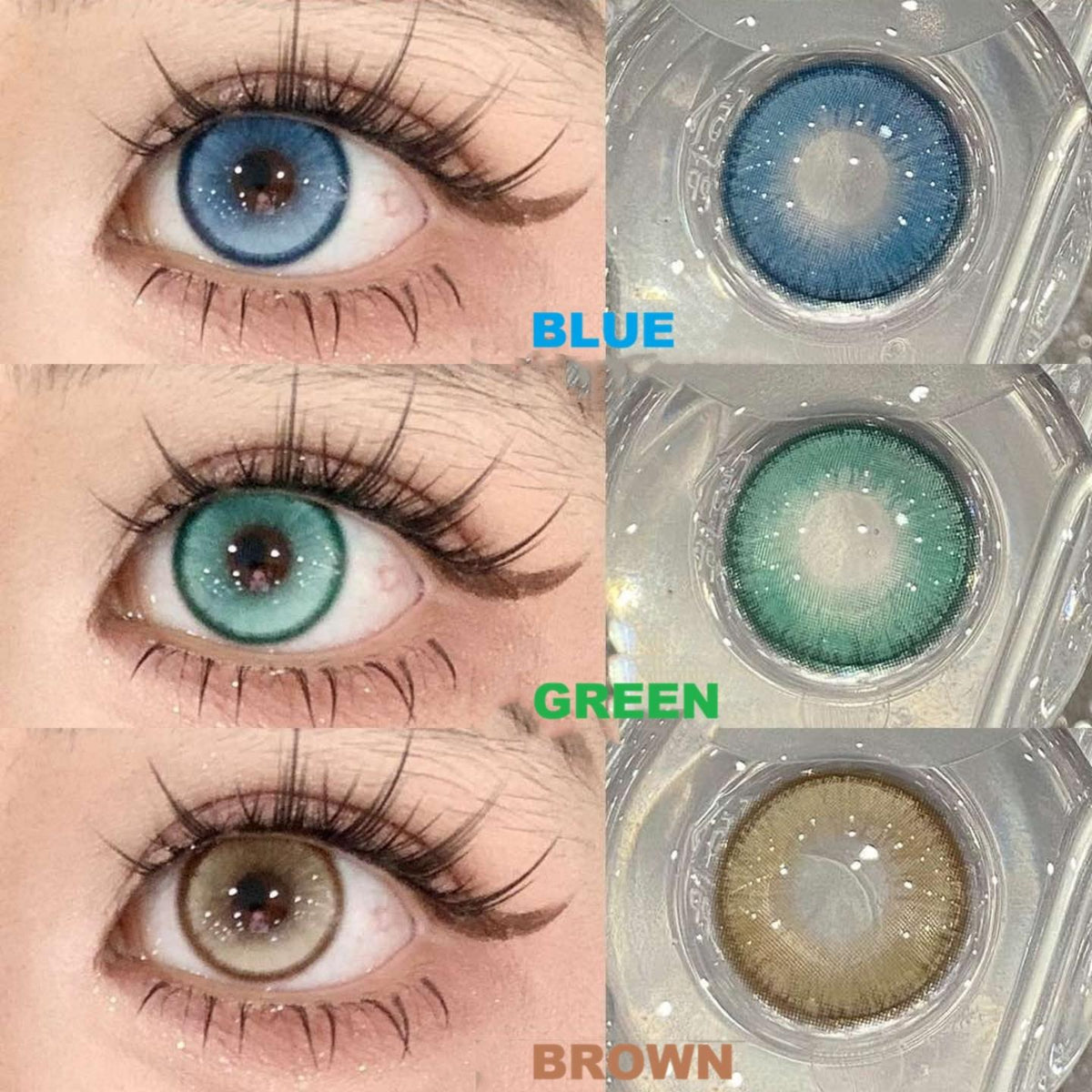 STYJLV Serltyca 14.20mm Green Colored Contact Lenses (6 Months Wear)