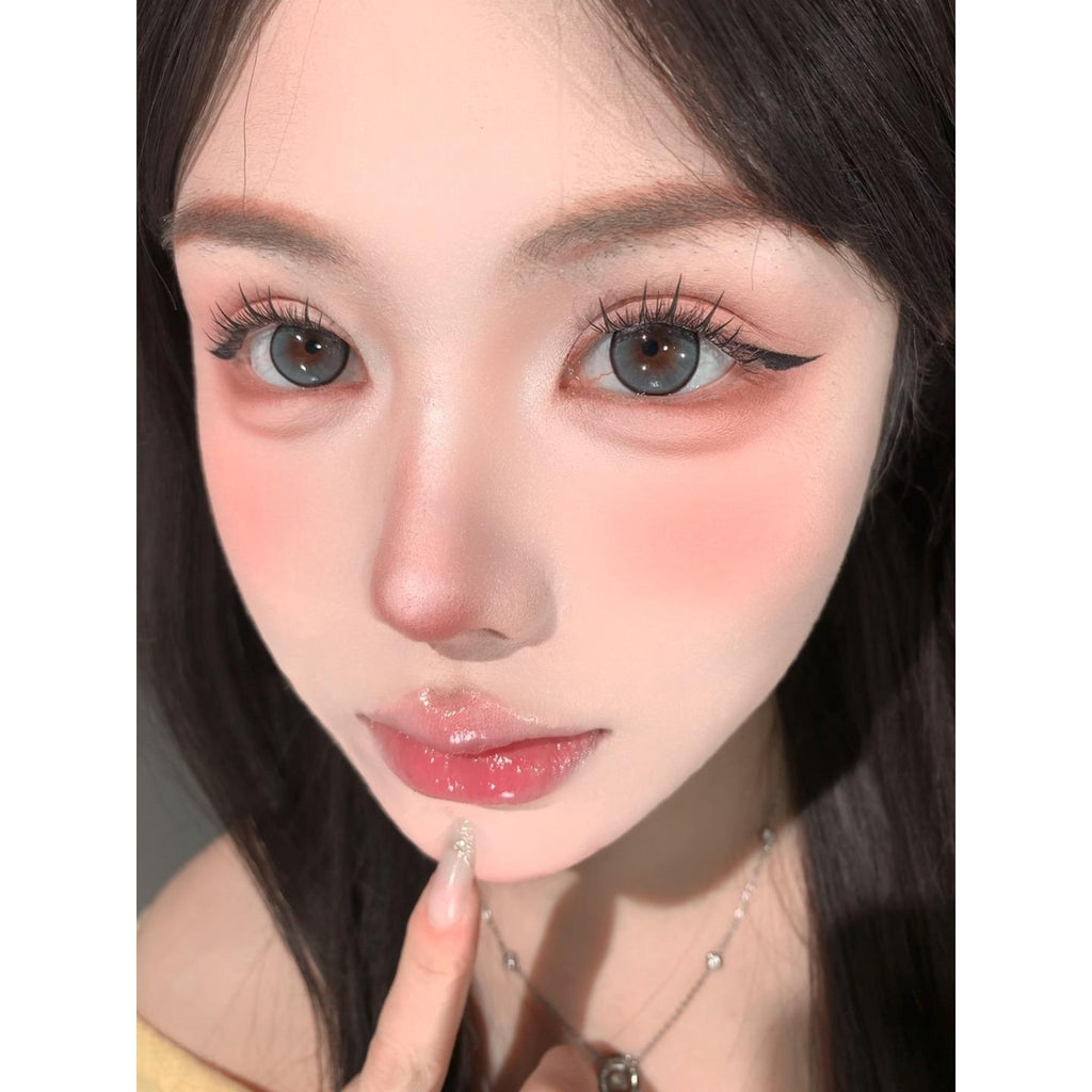 DGHUI Serltyca 14.50mm Grey Colored Contact Lenses (6 Months Wear)