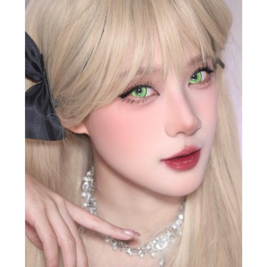 MFPPLV Xiyoulens 14.50mm Green Colored Contact Lenses (6 Months Wear)