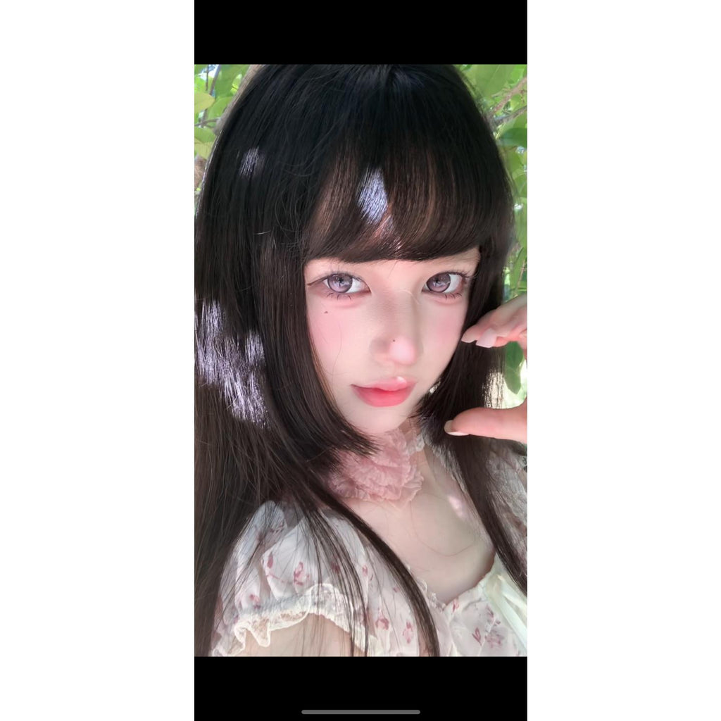 CDXNSHONG OBALEN 14.50mm Red Colored Contact Lenses (6 Months Wear)