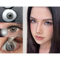 LSLAN Serltyca 14.20mm Blue Colored Contact Lenses (6 Months Wear)