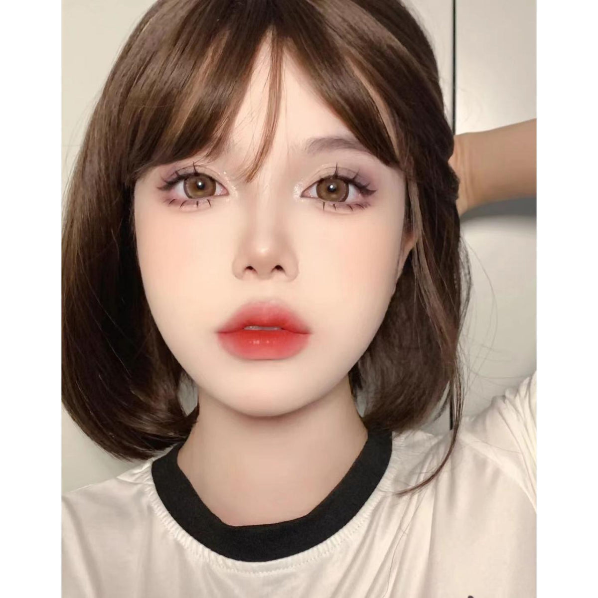 คอนแทคเลนส์สี BSJZONG Xiyoulens ขนาด 14.50 มม. สีน้ำตาล (ชนิดราย 6 เดือน)