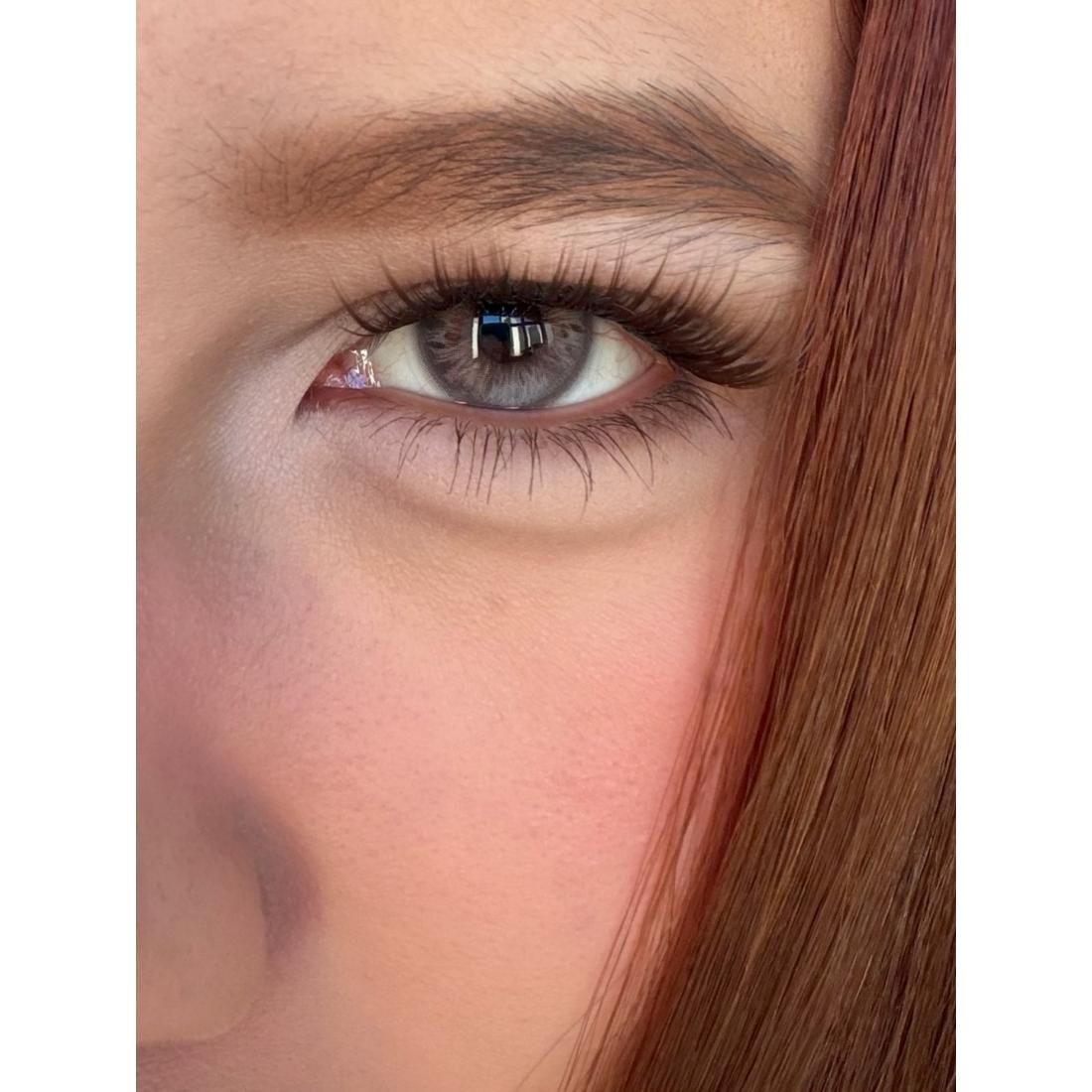 HXMMA Tinacon 14.20mm Gray Colored Contact Lenses (6 Months Wear)