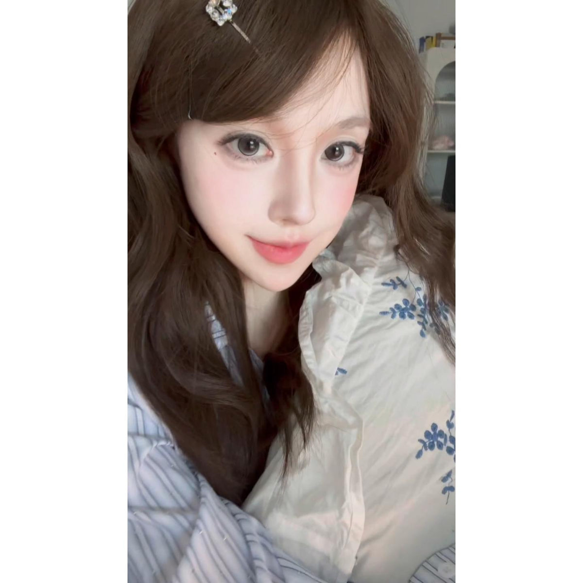 HSXQING thestarlens 14.20mm Grey Colored Contact Lenses (6 Months Wear)