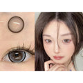 NNZBZHU LRGOODCON 14.50mm Grey Colored Contact Lenses (6 Months Wear)