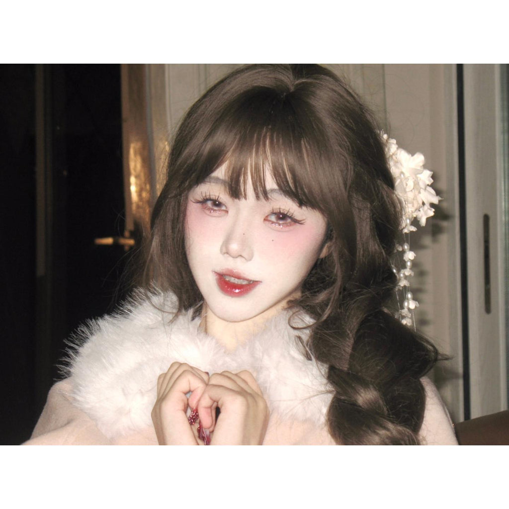 FJGZDAN OBALEN 14.20mm Pink Colored Contact Lenses (6 Months Wear)