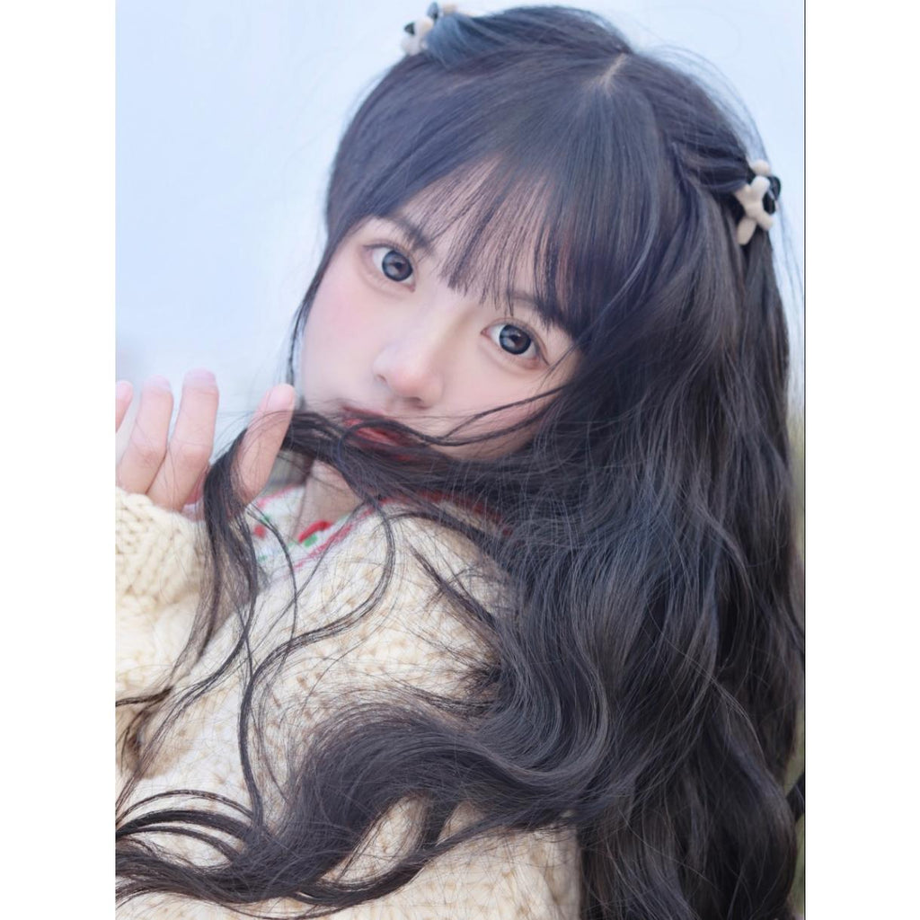DNNPIAN Xiyoulens 14.50mm Black Colored Contact Lenses (6 Months Wear)