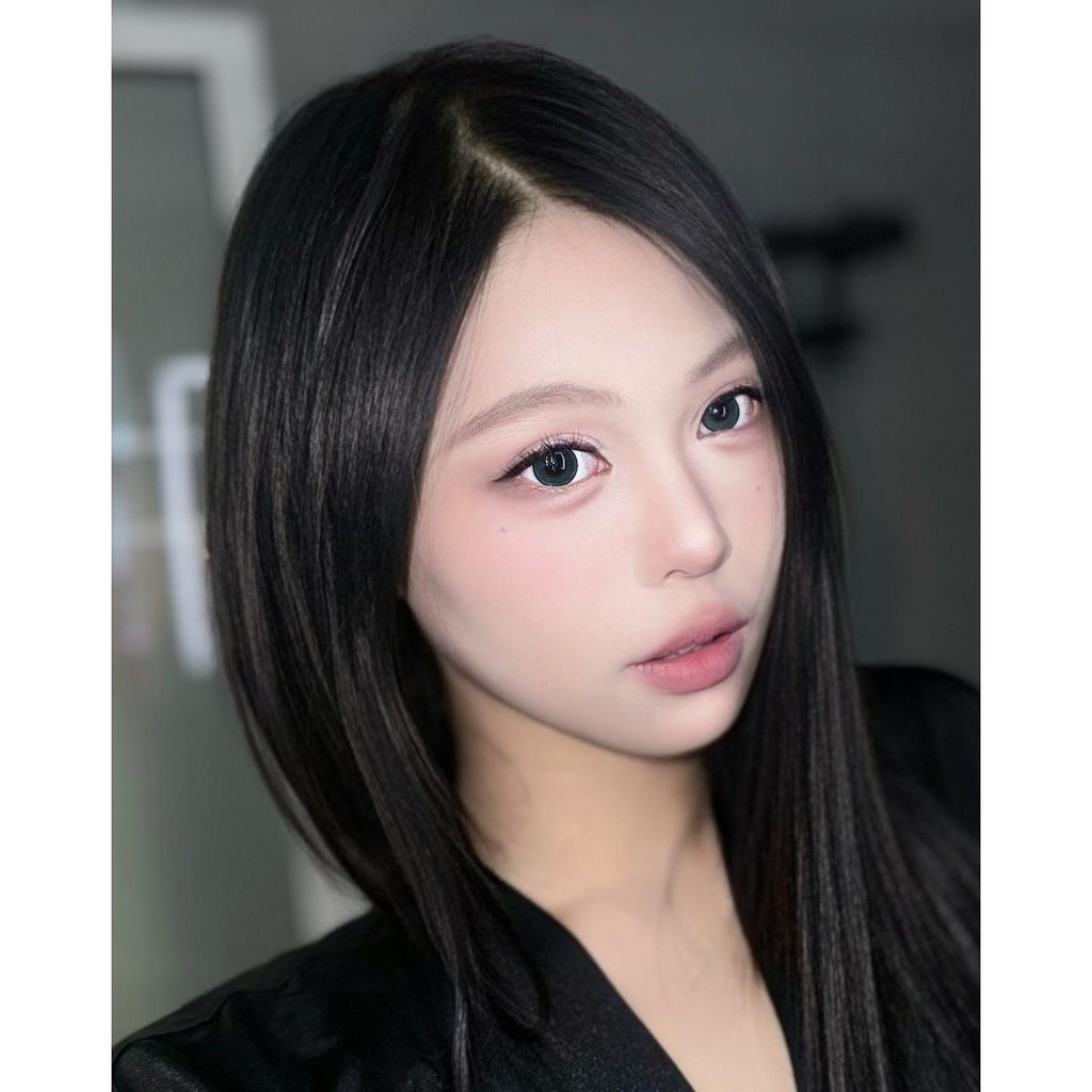 GZZLLV Xiyoulens 14.50mm Green Colored Contact Lenses (6 Months Wear)
