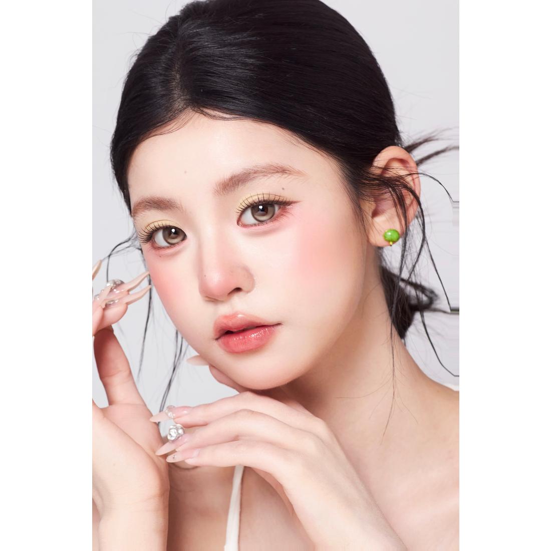 CDRGNHE OBALEN 14.50mm Gray Colored Contact Lenses (6 Months Wear)