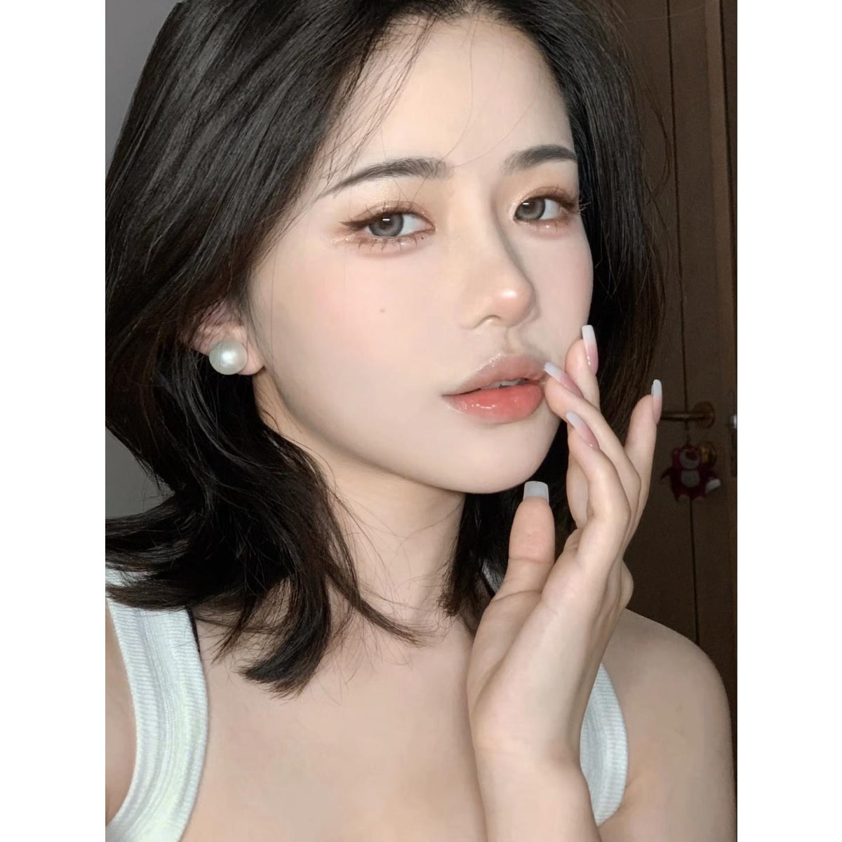 SDGYUN MorningCon 14.50mm Gray Colored Contact Lenses (6 Months Wear)