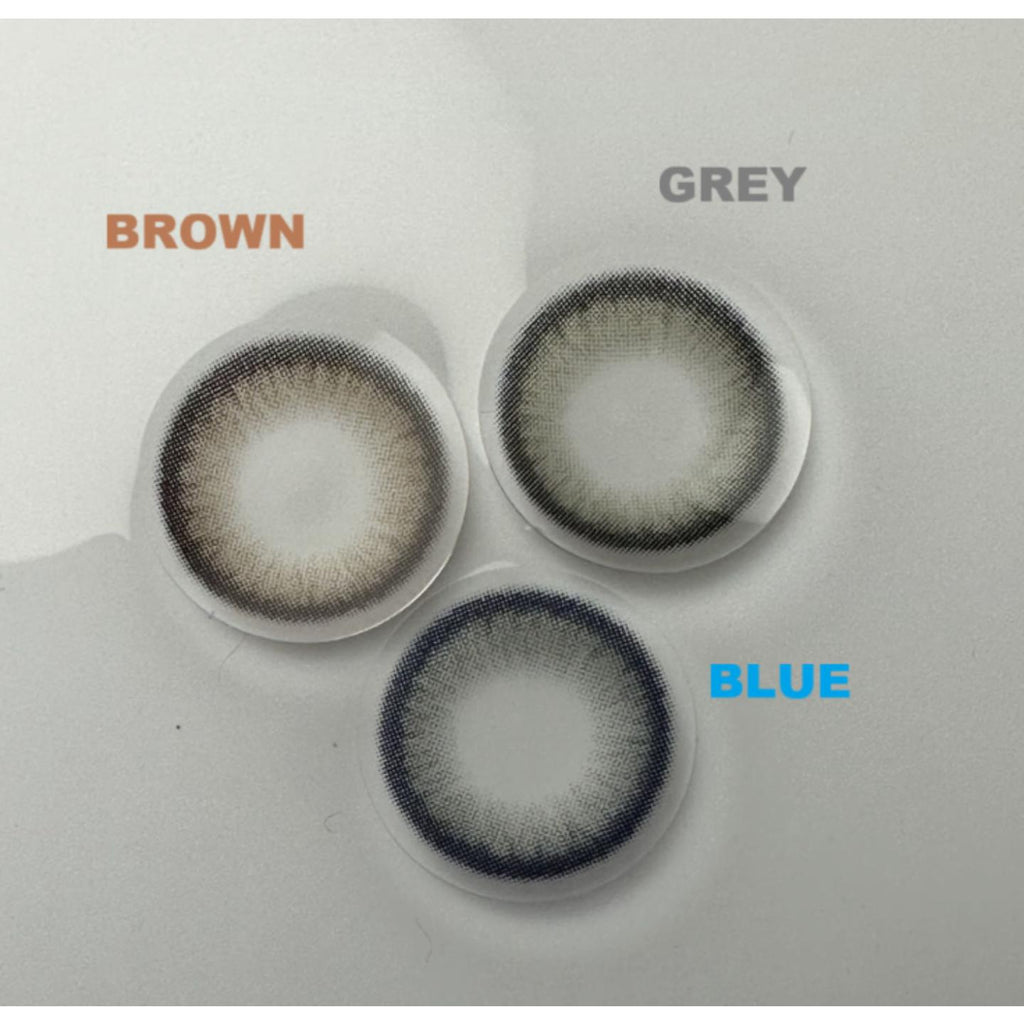 YSHUI BOOSCON 14.50mm Grey Colored Contact Lenses (6 Months Wear)