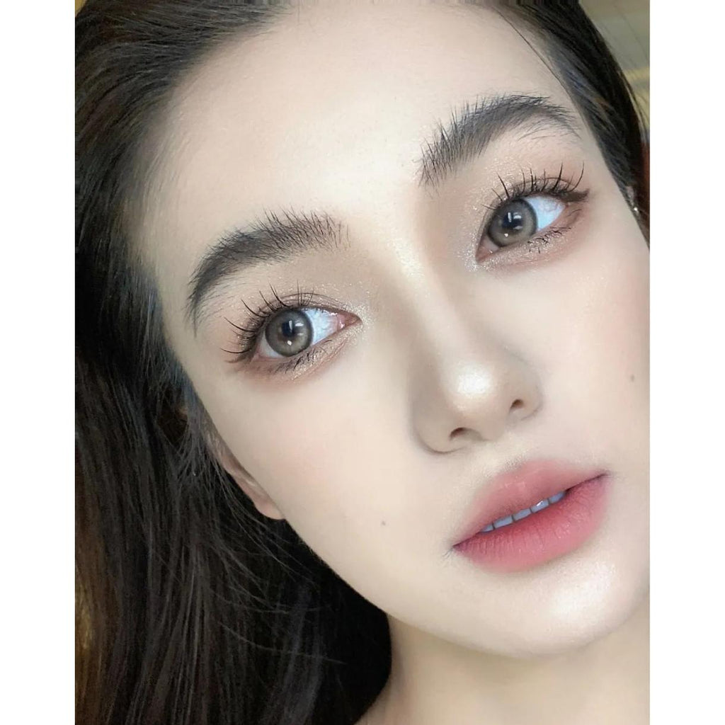 GGNYOU MorningCon 14.50mm Gray Colored Contact Lenses (6 Months Wear)