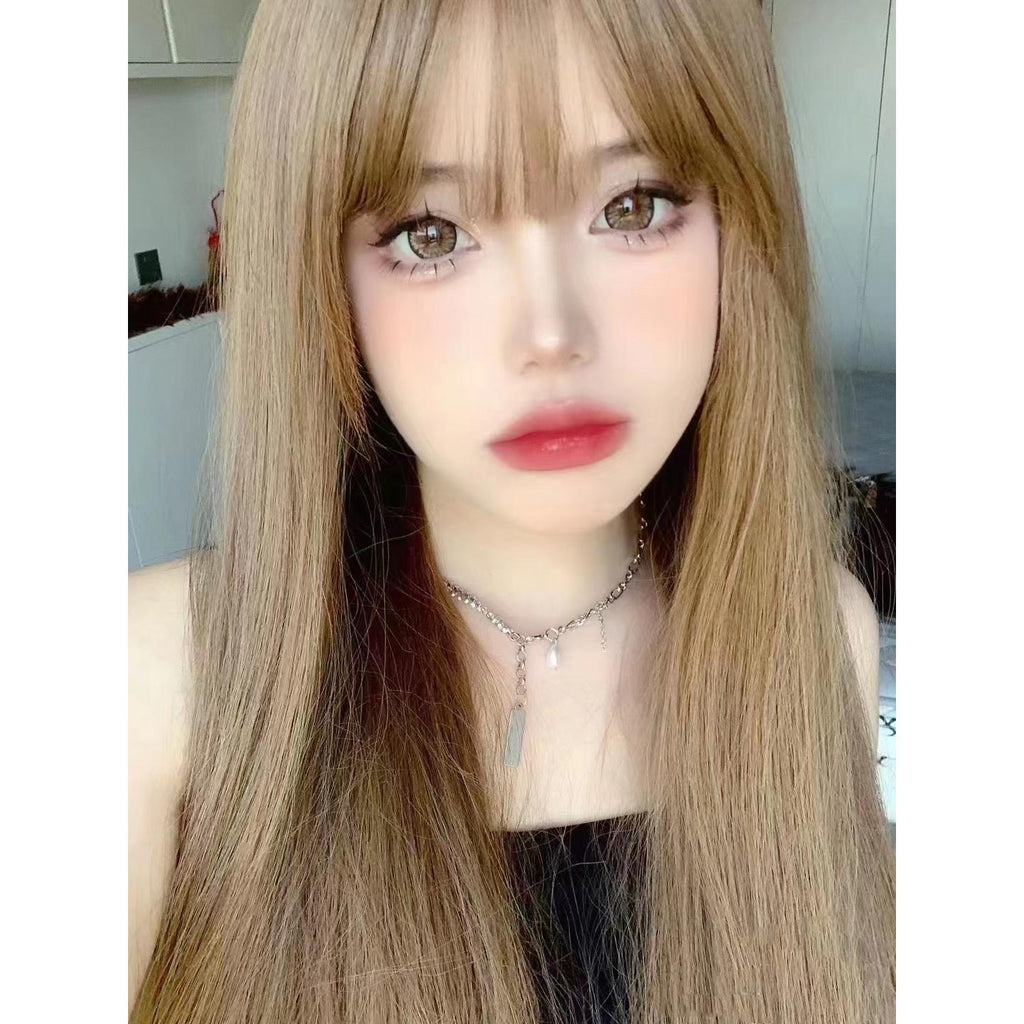 JPWLONG LRGOODCON 14.50mm Brown Colored Contact Lenses (6 Months Wear)