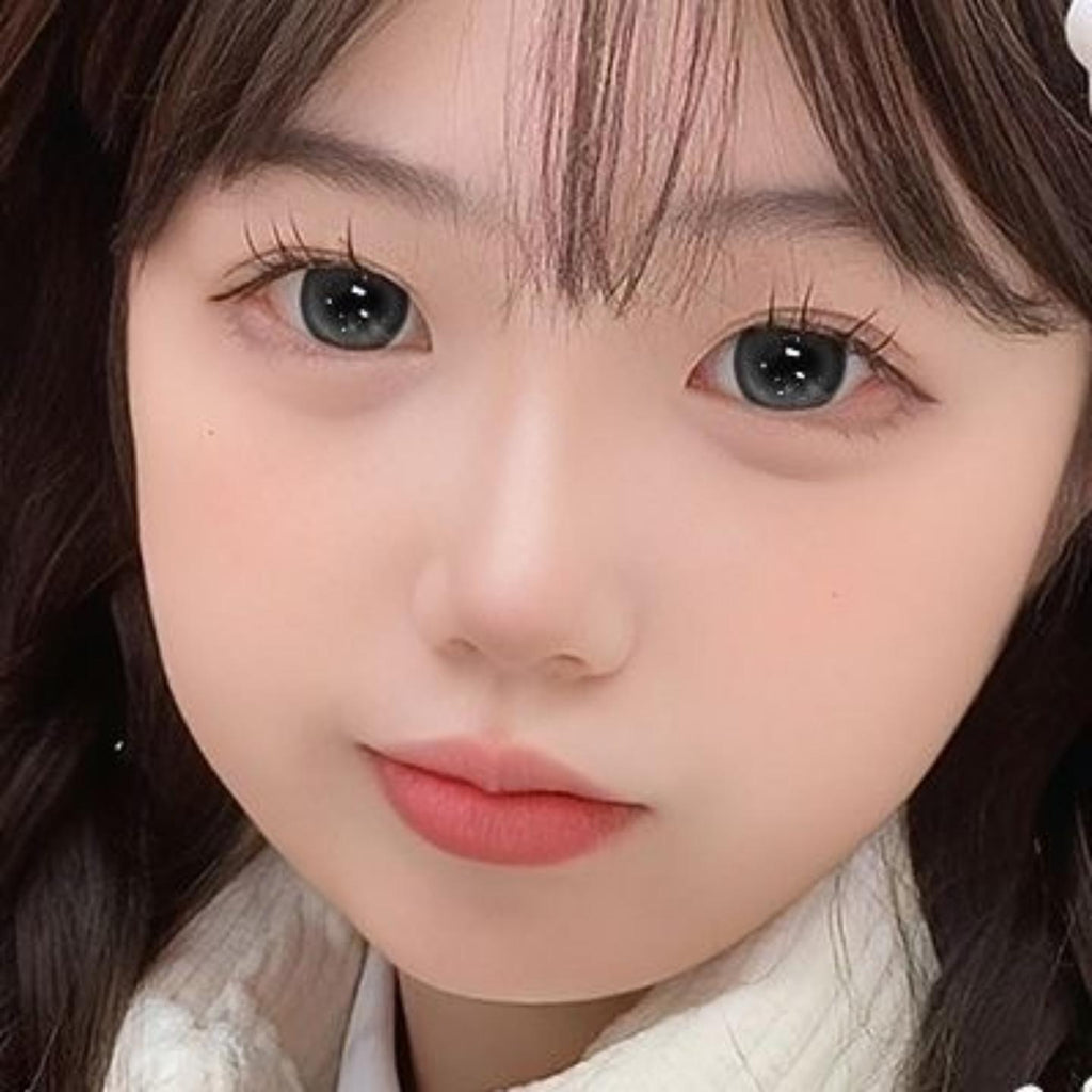 LLHJIN thestarlens 14.20mm Grey Colored Contact Lenses (6 Months Wear)