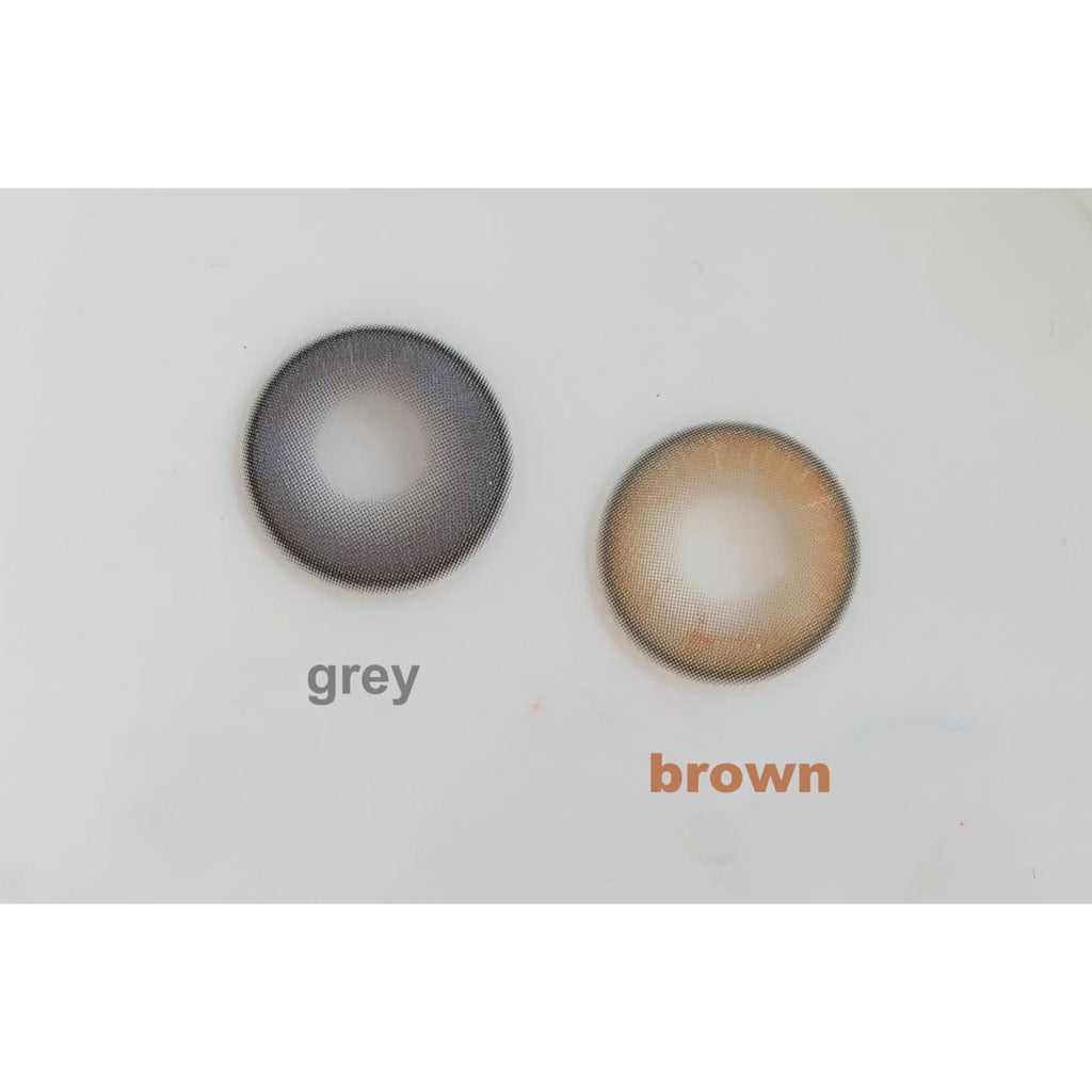 DDZYZONG Xiyoulens 14.50mm Brown Colored Contact Lenses (6 Months Wear)