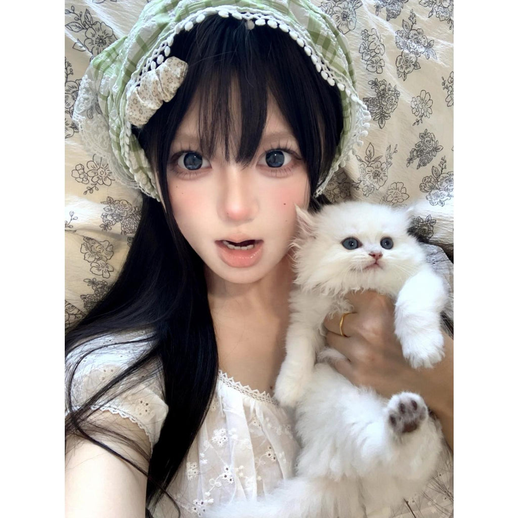XQJMIN thestarlens 14.50mm Blue Colored Contact Lenses (6 Months Wear)